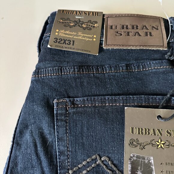 Men's Urban Star Jeans Size 32x31 NWT - Picture 1 of 4